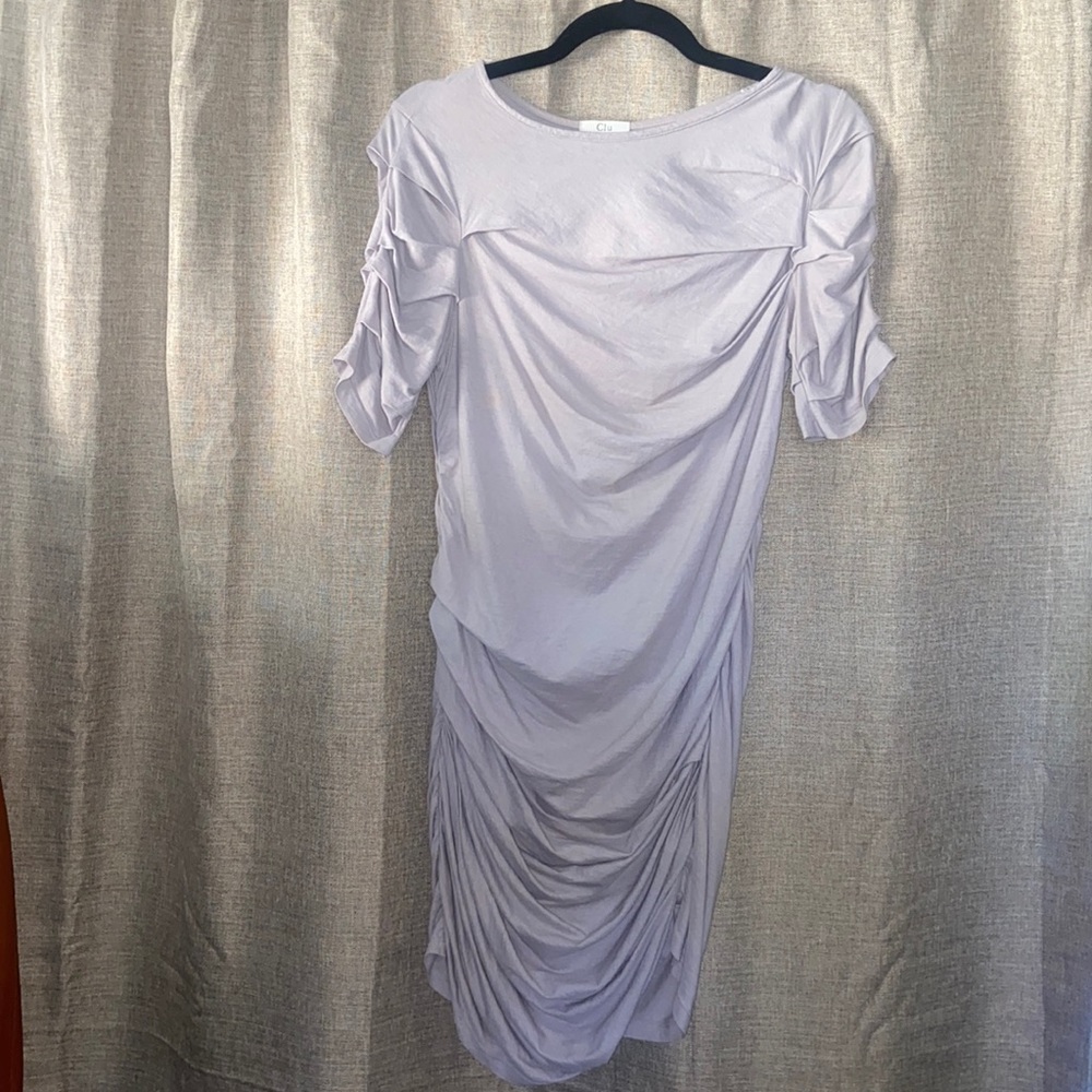 Clu from Intermix ruched lightweight dress